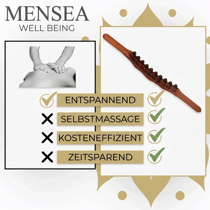 Mensea™ Gua-Sha-Therapiestab aus Hol