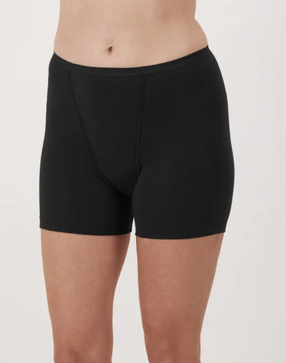 Vierlagige, auslaufsichere Damen-Boxershorts mit hoher Saugfähigkeit und hohem Tragekomfort während der Menstruation