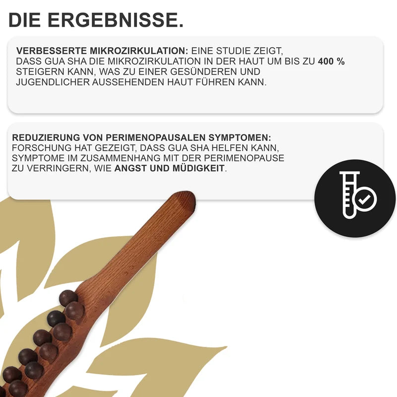 Mensea™ Gua-Sha-Therapiestab aus Hol