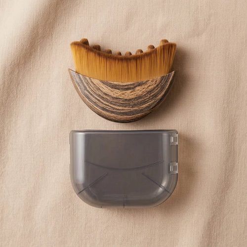 Mensea™ Lymphatische Gesichtsbürste & Augenmassage-Stick Set