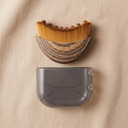Mensea™ Lymphatische Gesichtsbürste & Augenmassage-Stick Set